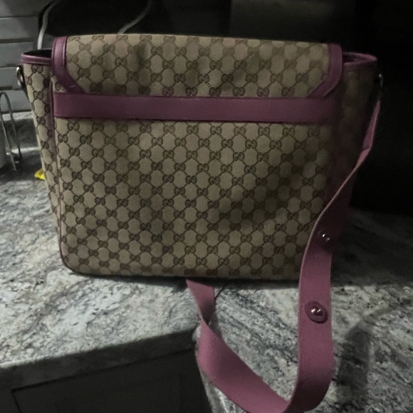 A never used Gucci baby bag